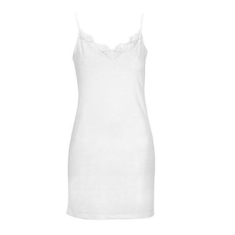 Damella - Tætsiddende Underkjole Hvid