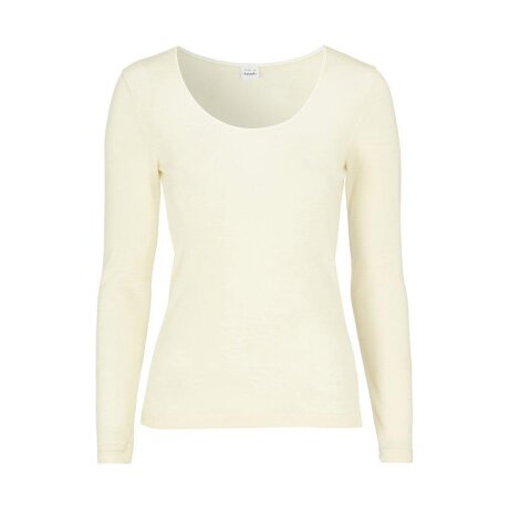 Damella - Bluse Uld/Silke Vanilla