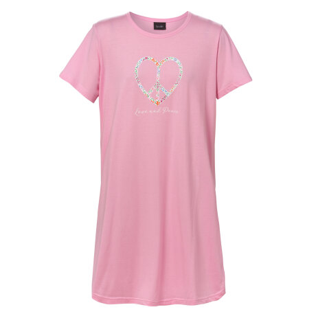Trofé - Love and Peace Big T-shirt Pink
