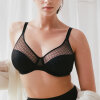 Chantelle - Norah Chic Fullcup BH Sort Chantelle - Norah Chic Fullcup BH Sort