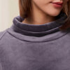 Triumph - Cozy Comfort Velour Sweater Slate