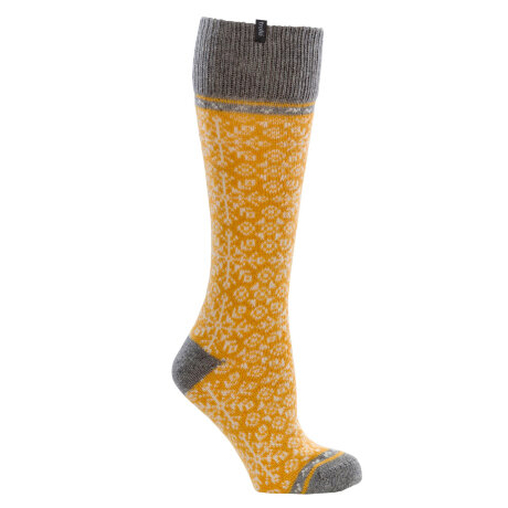 Trofé - Uld Strømpe Gul