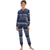 Pastunette - Chrissy Printet Pyjamas Dark Blue Pastunette - Chrissy Printet Pyjamas Dark Blue