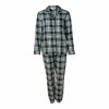 Lady avenue - Bomuld Flannel Pyjamas Forrest Checks