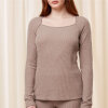 Triumph - Thermal MyWear Bluse Light Grey Melange