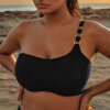 Primadonna - Damietta One-Shoulder Bikini Top Sort