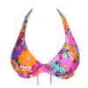 Primadonna - Najac Plunge Bikini Top Floral Explosion