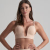 Bye bra - BH til Dyb Udskæring Beige