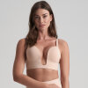 Bye bra - BH til Dyb Udskæring Beige