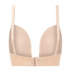 Bye bra - BH til Dyb Udskæring Beige