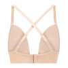 Bye bra - BH til Dyb Udskæring Beige