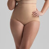 Bye bra - Usynlig Højtaljet Trusse Beige