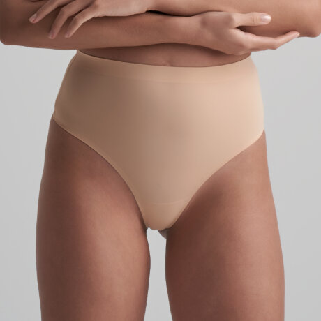 Bye bra - Usynlig String Trusse Beige