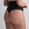Bye bra - Sculpting Højtaljet String Sort