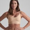 Bye bra - Top med rund udskæring Beige