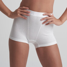 Bye bra - Rib Boy Shorts Hvid