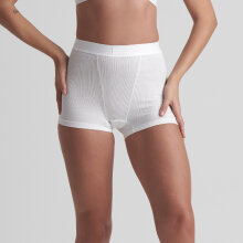 Bye bra - Rib Boy Shorts Hvid