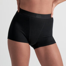 Bye bra - Rib Boy Shorts Sort