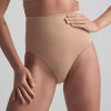 Bye bra - Seamless Højtaljet Trusse Beige