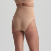 Bye bra - Seamless Højtaljet Trusse Beige
