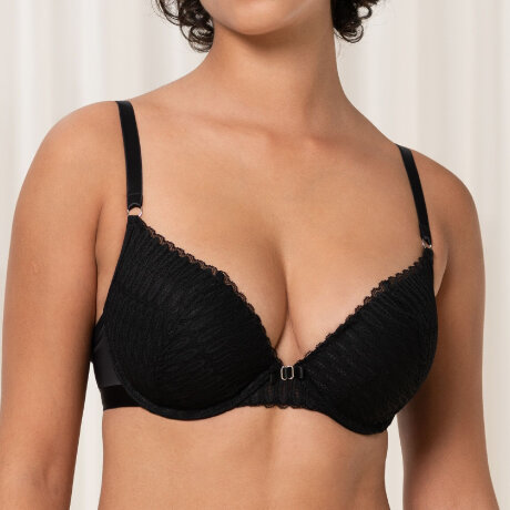 Triumph - Aura Spotlight Push Up BH Sort