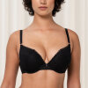 Triumph - Aura Spotlight Push Up BH Sort