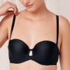 Triumph - Pure Micro Stropløs BH Sort Triumph - Pure Micro Stropløs BH Sort