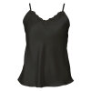 Lady avenue - Silke Camisole Top med Blonde Sort