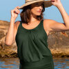 Wiki - Tankini Top Olive