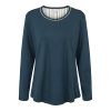 Lady avenue - Bomuld Flannel Pyjamas Indigo