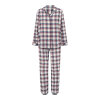 Lady avenue - Bomuld Flannel Pyjamas Blue/Red