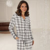 Lady avenue - Bomuld Flannel Pyjamas Deer/Rose