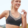 Anita - Mesh/Merino Uld Sports BH Anthracite