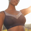 Anita - Mesh/Merino Uld Sports BH Anthracite