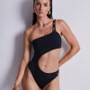 Aubade - Secret Laguna Badedragt One-shoulder Sort