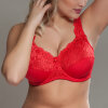 Plaisir - Beate Plain Helskål BH Rød