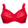 Plaisir - Beate Plain Helskål BH Rød