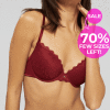 Esprit - Festive Lace BH Cherry Red