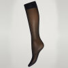 Wolford - Satin Touch 20 Knee-Highs Admiral