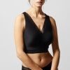 Chantelle - Soft Stretch Top med Mesh Sort