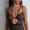 Aubade - Moonlight Bodystocking Black Silver Aubade - Moonlight Bodystocking Black Silver