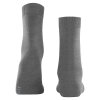 Falke - Clima Wool Strømpe Light Grey Melange