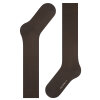 Falke - Cotton Touch Knæstrømpe Dark Brown