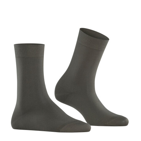 Falke - Cotton Touch Strømpe Military
