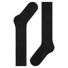 Falke - Family Knæstrømpe Sort