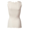 Rosemunde - Classic Silke Top med Blonde Soft Powder