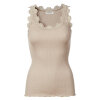 Rosemunde - Classic Silke Top med Blonde Cacao