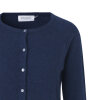 Rosemunde - Cardigan i Uld og Cashmere Dark Grey Melange