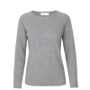 Rosemunde - Strik i Uld og Cashmere Light Grey Melange Rosemunde - Strik i Uld og Cashmere Light Grey Melange