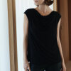 Rosemunde - T-shirt i Viscose Sort